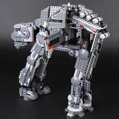 HOT TOY 1376PCS Star Space Movie Assault Walker – Creative DIY Building Toy, Compatible with 75189 for Children's Birthday