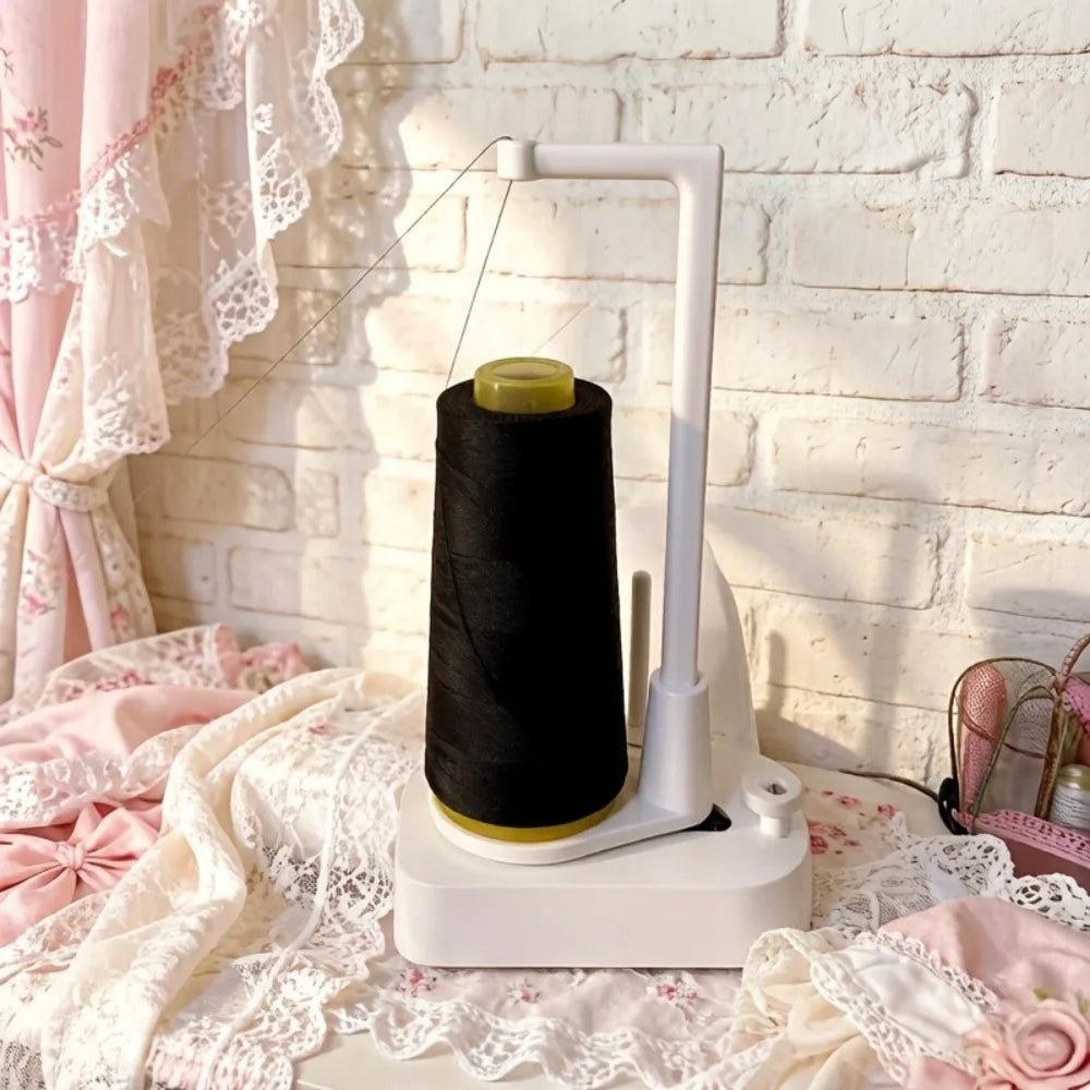 Sewing Machine Thread Holder - Vertical Large Spool Stand with Anti-Tangle Thread Guide