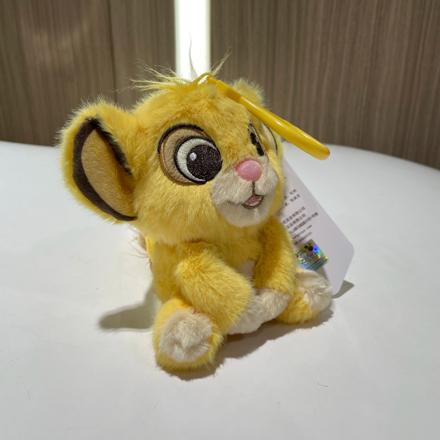 Disney Simba Plush Toy - 11cm Cute Baby Lion Stuffed Pendant Doll & Birthday Gift