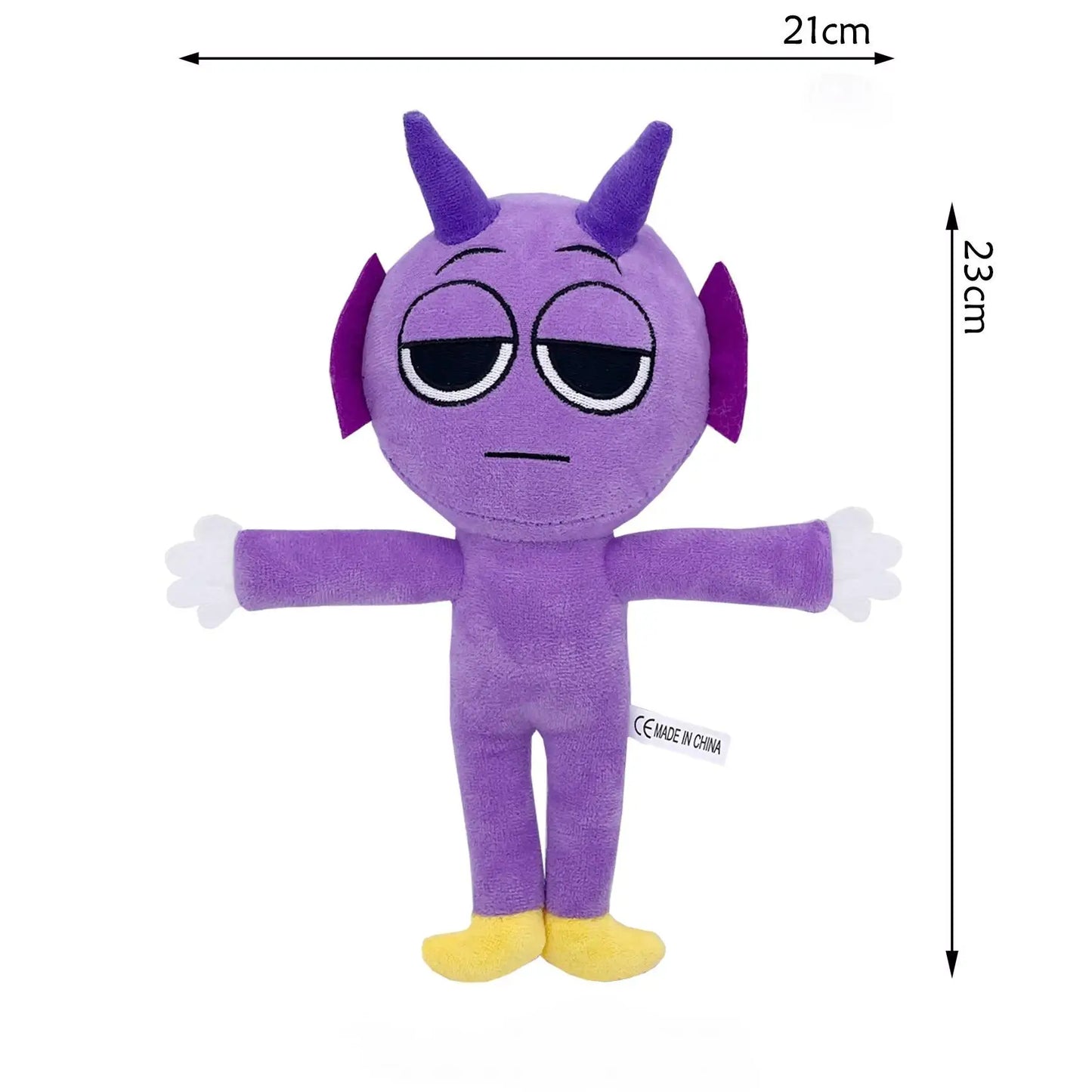 Sprunki Plush Toys – Cute Horror Game Cartoon Soft Stuffed Pillow for Kids, Birthday & Christmas Gift