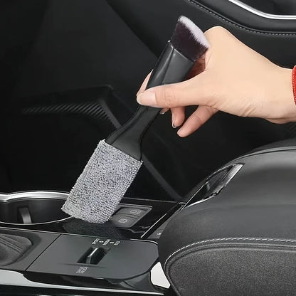 Car Interior Detailing Brush – Soft-Bristle Cleaning Tool for Dashboards, Air Vents & Hard-to-Reach Crevices