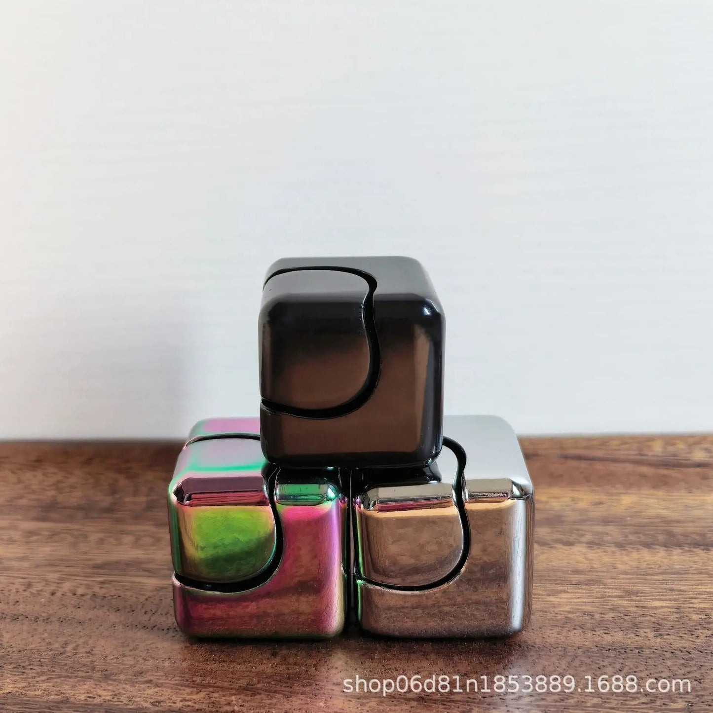 Square Fingertip Gyro – Stress Relief Decompression Spinner, Available in 3 Colors