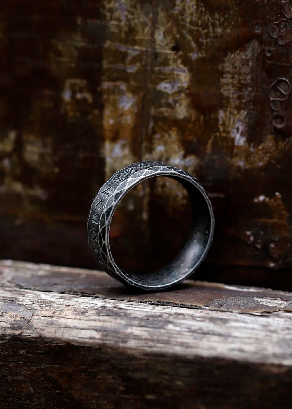 2022 New Men's 316L Stainless Steel Odin Viking Rune Ring – Retro Amulet Fashion Jewelry for Teens, Gift Idea