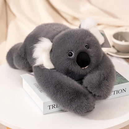 Long Arm Weighted Plush Animal – Soft Fluffy Stuffed Raccoon, Koala, Bear & Giraffe Pillow Toy
