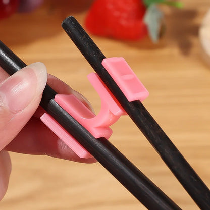 6-in-1 Reusable Chopstick Training Set - Easy-to-Use Helpers for Children and Beginners, Chinese Chopstick Holder, Kitchen Tableware