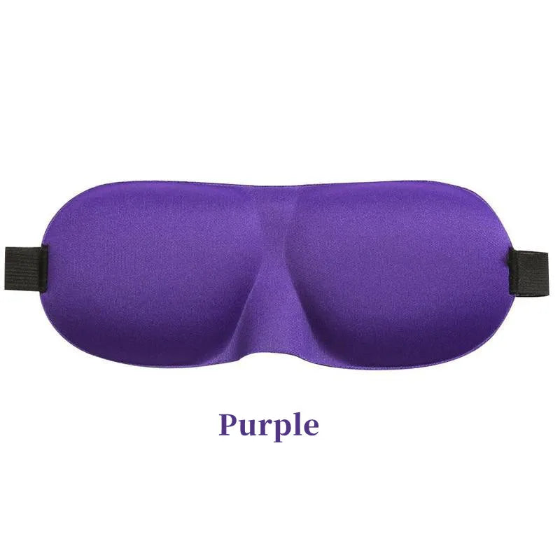 3D Sleeping Eye Mask – Soft Padded Travel Blindfold for Rest, Relaxation & Eye Comfort