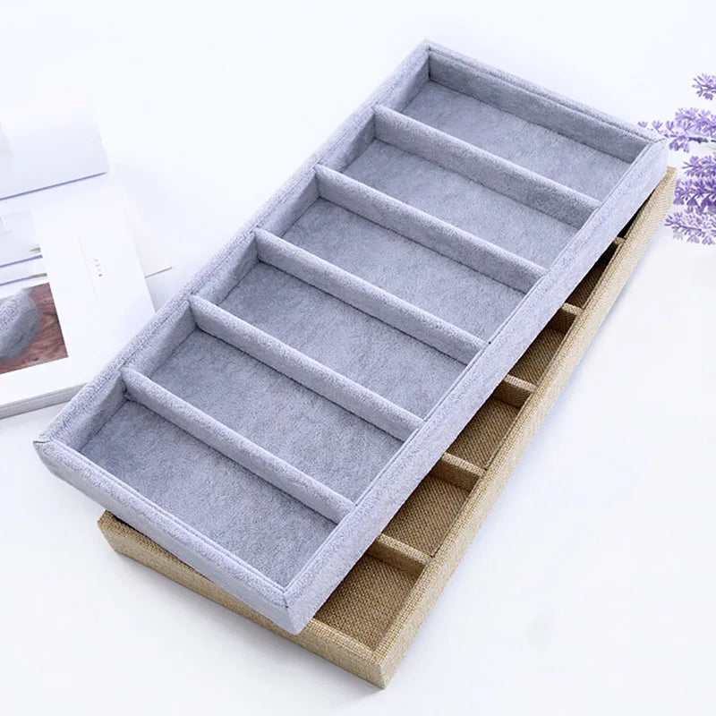6-Grid Sunglasses & Eyeglasses Storage Case – Display Box Organizer for Glasses