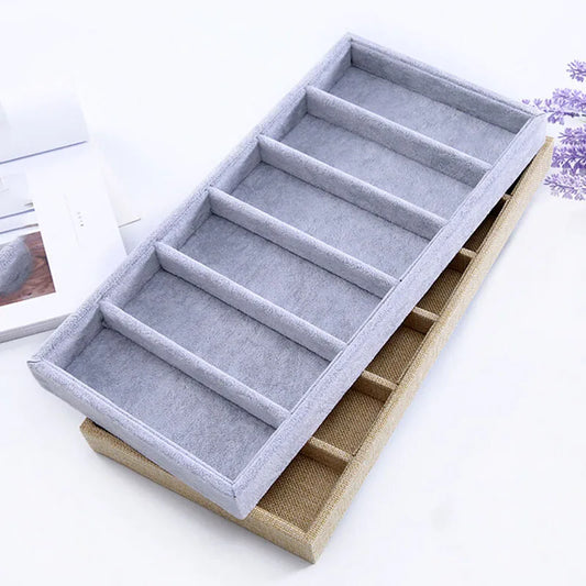 6-Grid Sunglasses & Eyeglasses Storage Case – Display Box Organizer for Glasses