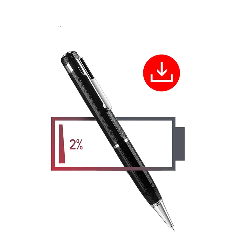 Digital Voice Recorder Pen — Portable USB Audio Recorder with MP3 Playback for Lectures, Meetings & Classes (8GB/16GB/32GB)