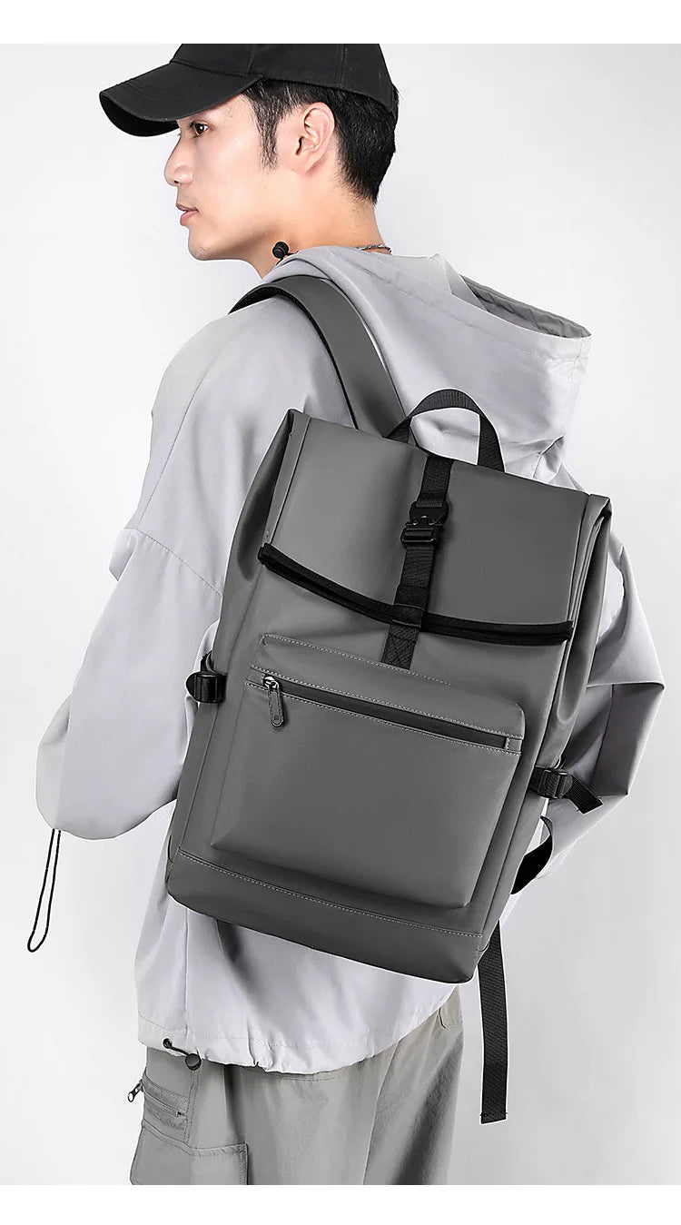 17-Inch Urban Men’s Business Backpack – High Quality Fashion Rucksack, Large Capacity Multifunction Laptop & Schoolbag