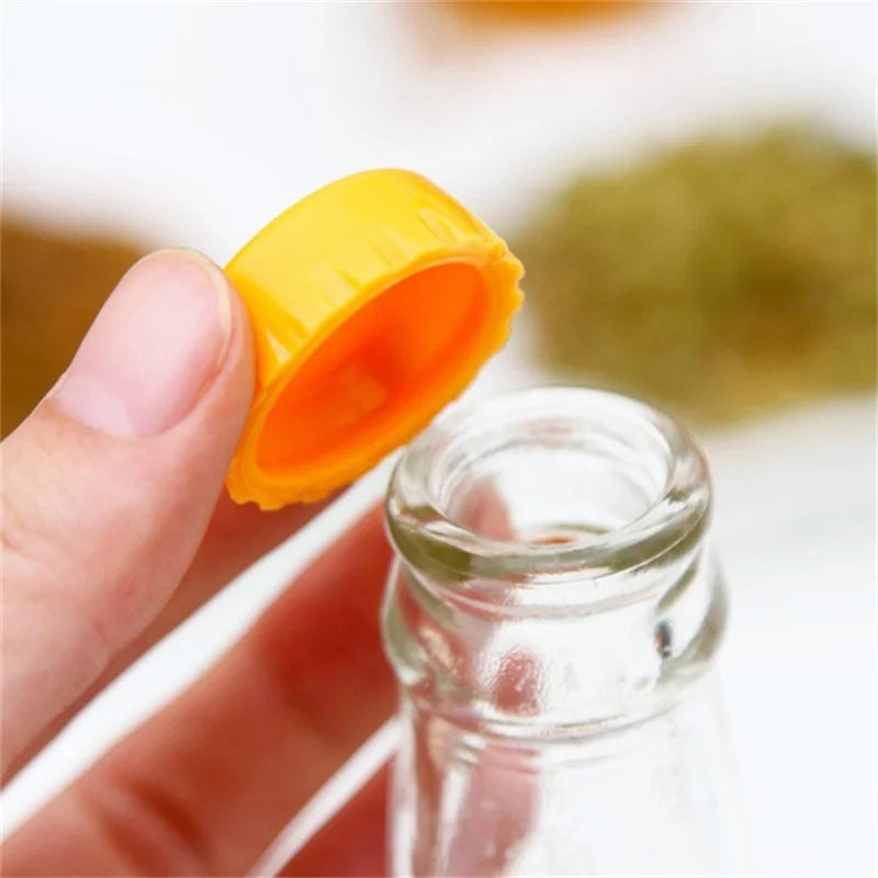 Reusable Silicone Bottle Cap - Sealed Beer, Vinegar, Soy Sauce, Soda, Cola Cap - Wine Protective Stopper, Beer Bottle Cap