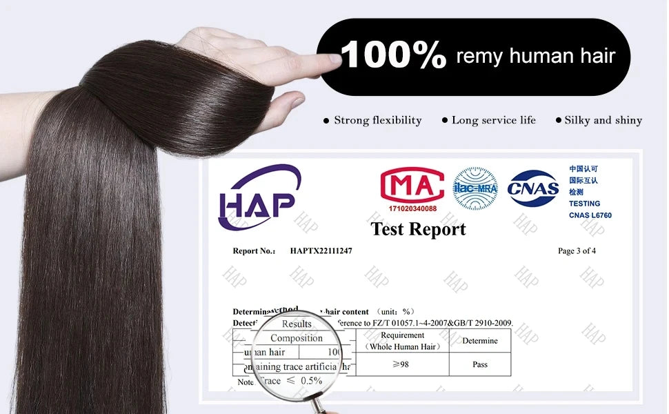 10" Brown Ombre Remy Human Hair Topper – Straight with Bangs, Silk Base, Clip-In Extension for Women