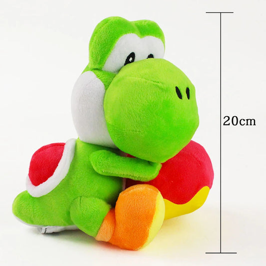 18cm Yoshi Plush Doll — Yoshi with Apple Stuffed Figure Toy