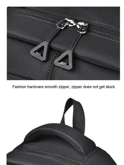 Multi-Layer Waterproof Oxford Backpack - Large Capacity, Stylish Commuter and Student Bag for Out-of-Town Travel