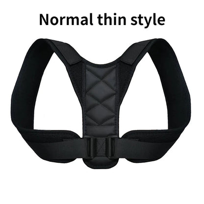 Adjustable Back & Shoulder Posture Corrector Belt — Clavicle & Spine Support for Home, Office & Sports | Upper Back & Neck Brace