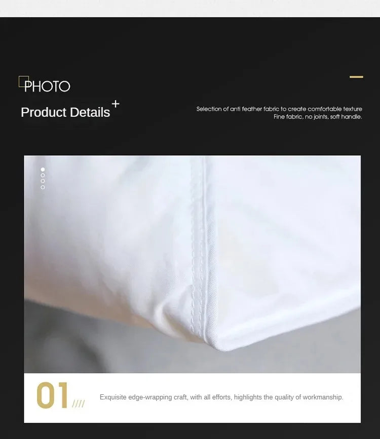 95% White Goose Down Duvet – Five-Star Hotel Quality, Warm Double or Single Goose Down Comforter