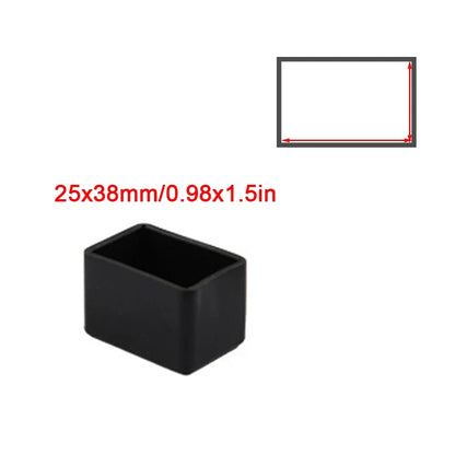 Square Silicone Chair Leg Caps – Non-Slip Furniture Foot Covers for Table & Chair Legs, Floor Protector Pads, Dust & Scratch Guards for Home Furniture Stability