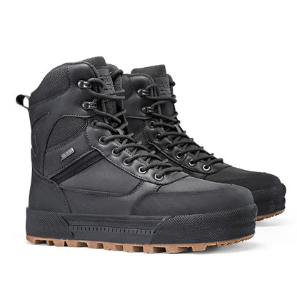 Men's Mountaineering Hiking Boots - Anti-Slip, Breathable High-Top Outdoor Training Shoes