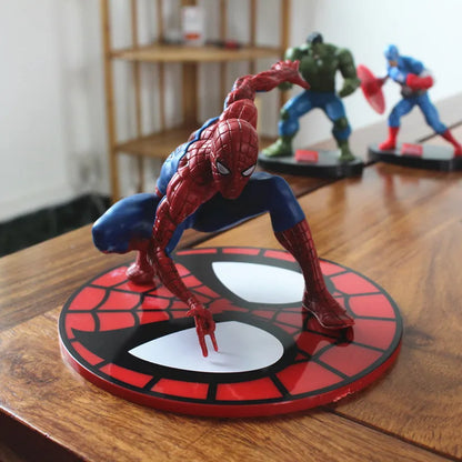 13cm Marvel Venom Spider-Man Figure – Avengers Model, Desktop & Car Chassis Ornament, Office Decoration Statue, Christmas Collectible