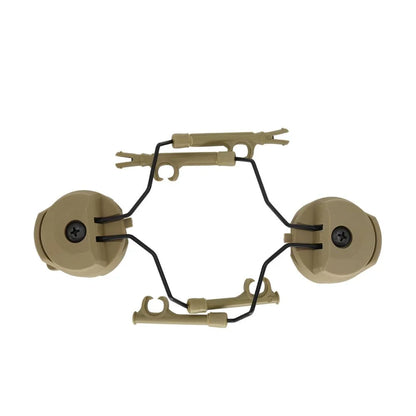 Tactical Headset Bracket – Ops Core Helmet ARC Rail Adapter Set for Comtac II Series Military Noise Cancelling Headset