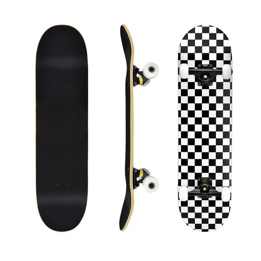 7 Layer Concave Skateboard – 31x8" Classic Trick Board for Adults, Kids & Teens