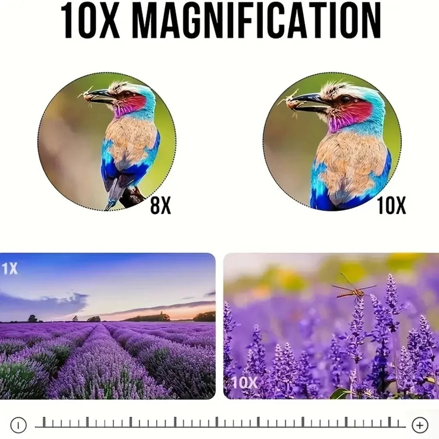 80x80 High Magnification Binoculars – HD Professional Portable Optics for Hunting, Camping & Outdoor Adventures
