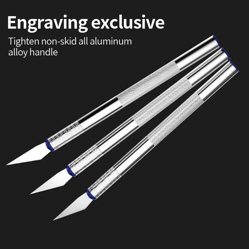 Pen Style Metal Carving Knife Set | Artistic Seal Cutting & DIY Precision Repair Tool Kit