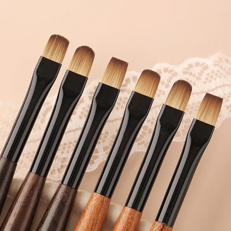 Nail Glue Phototherapy Pen & UV Gel Brush - Professional Acrylic Nail Art Brushes for Painting & Drawing, Manicure Tools