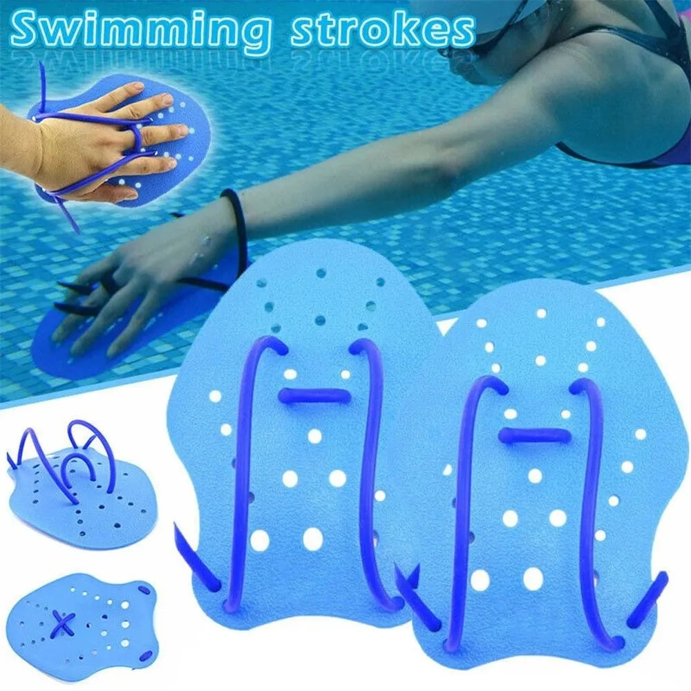 Hand Webbed Gloves Training | Diving Gloves Fin Flipper for Men, Women, Kids - Swimming Hand Paddles