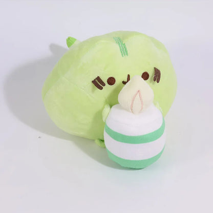 Pusheen Kawaii Cat Plush Toy - Cute Donut, Unicorn, Ice Cream, Pizza, and Cake Stuffed Animal for Gifts and Room Decor