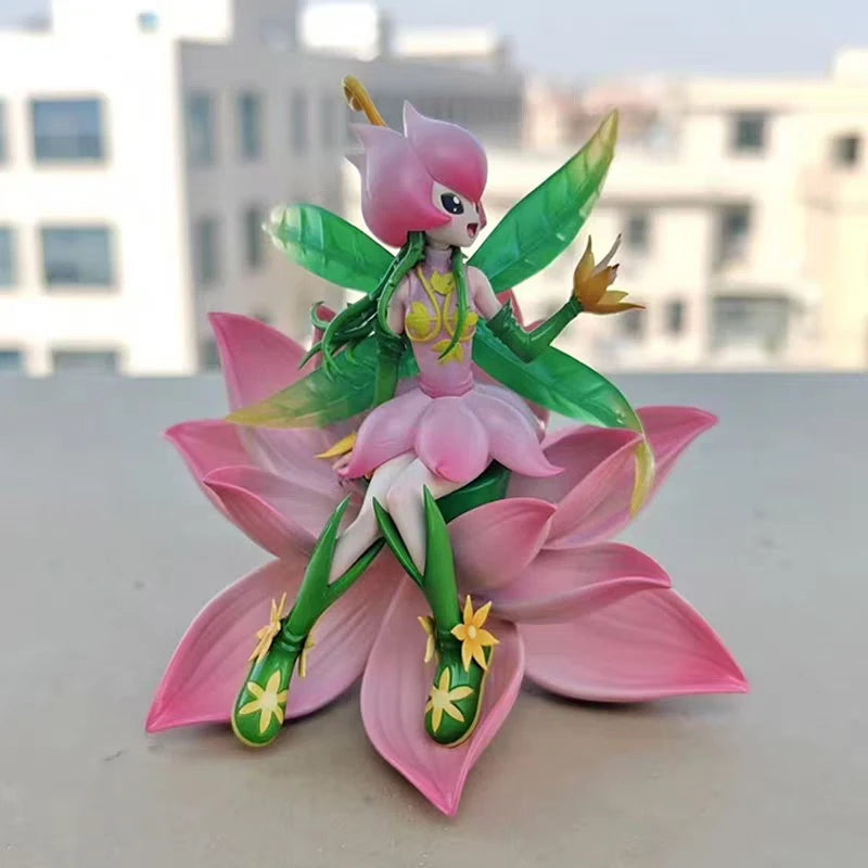 17cm Digimon Adventure Lilimon Anime Figure – Cute Collectible Desktop Toy Gift for Kids
