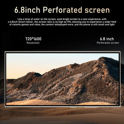 FUFFI-S25 Pro Android Smartphone – 6.8” Display, 12GB RAM, 512GB ROM, Dual SIM, 24+48MP Cameras, 6000mAh Battery
