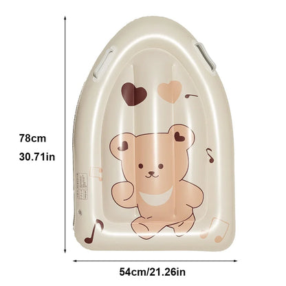 Inflatable Pool Float and Water Hammock - Swimming Ring, Floating Lounge Bed, and Summer Pool Accessory for Relaxing in the Water