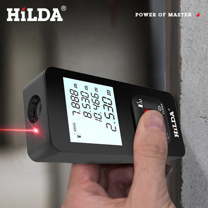 HILDA Laser Distance Rangefinder – 50M/100M/120M Professional Laser Measuring Tool