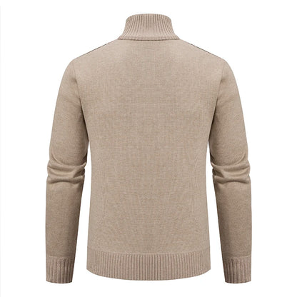 2023 Autumn & Winter Cashmere Padded Sweater Coat - Warm Casual Men’s Knitted Jacket