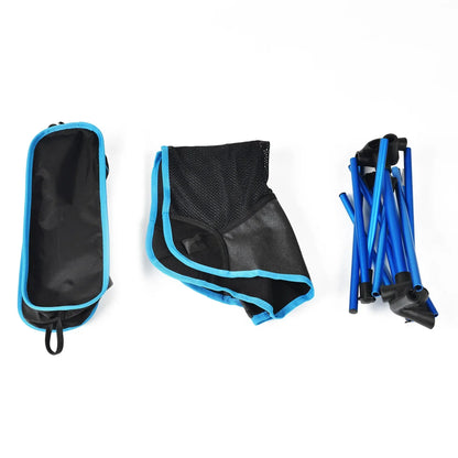 Portable Lazy Back Chair – High-End Lightweight Aluminum Alloy Folding Moon Chair for Outdoor Camping & Travel