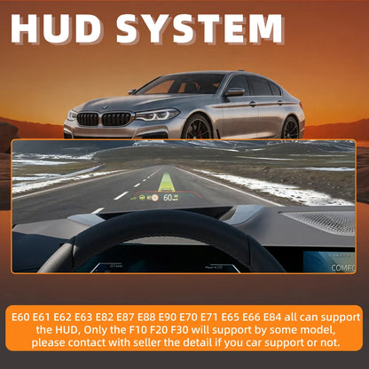 BMW Digital Gauge Cluster - Speedometer Dashboard Display for 5 6 7 Series X3 X4 X5 X6 F01 F07 F10 F15 F16 F18 F25 F26