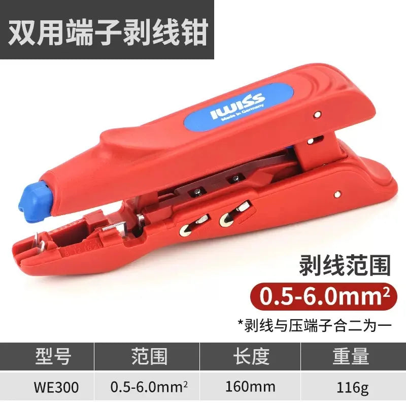 Automatic Wire Stripper Tool - Self-Adjusting Cable Peeler for Electricians