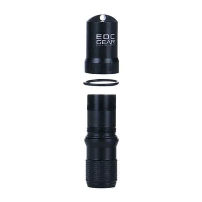 Capsule EDC Waterproof Box – Survival Pill & Match Case, Seal Trunk Container for Hike Storage and Protection