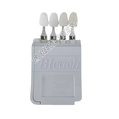 Dental A-D Bleached Shade Guide – 4/20 Colors Teeth Whitening Chart Based on Vita BL1/2/3/4