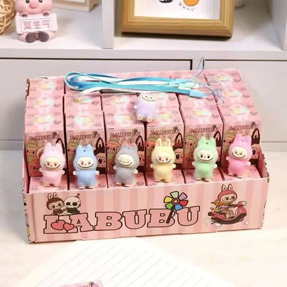 2025 Labubu Resin Pendant — Cute Backpack Accessory & Desktop Ornament, Surprise Birthday Gift for Children