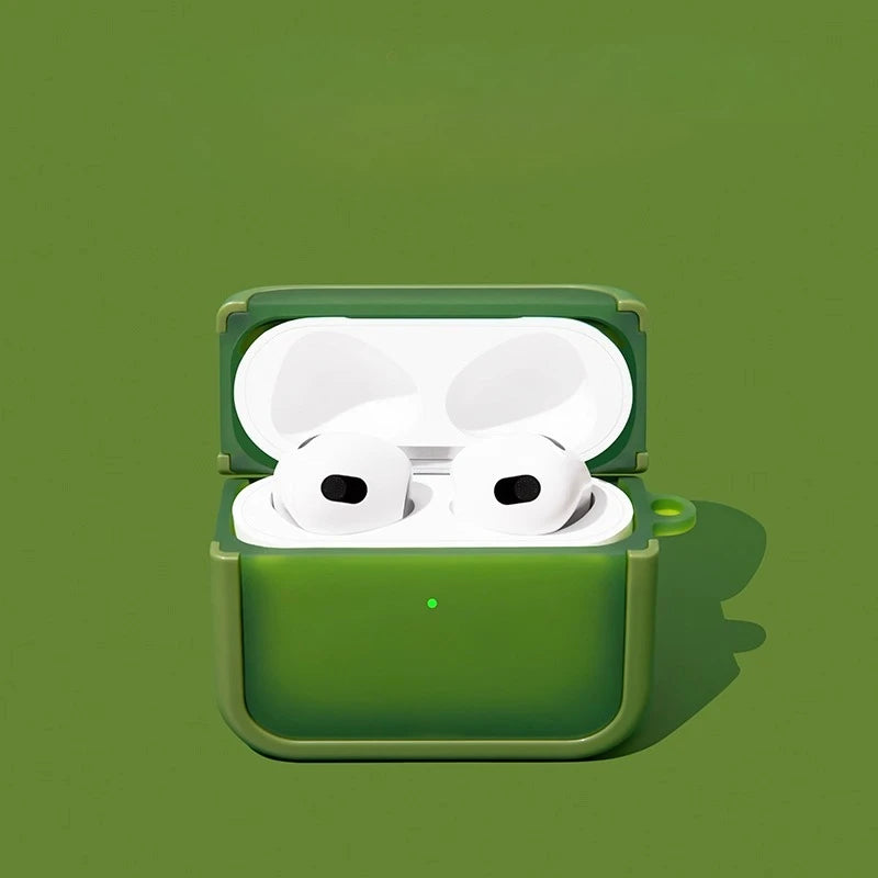 Translucent Bluetooth Earphone Case for AirPods 1/2/3/4 & AirPods Pro 2 — TPU Shockproof Protective Cover