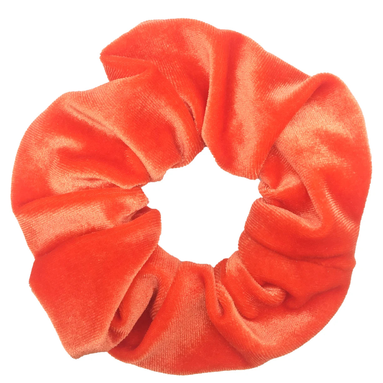 10/6/1Pcs Velvet Hair Scrunchies Set for Women – Solid Color Elastic Ponytail Hair Bands & Headband Accessories (Black Pack)