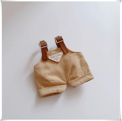 17cm Labubu Mini Doll Outfit Set - Hat, Clothes & Shoes for Labubu II Sitting Party Game Accessories