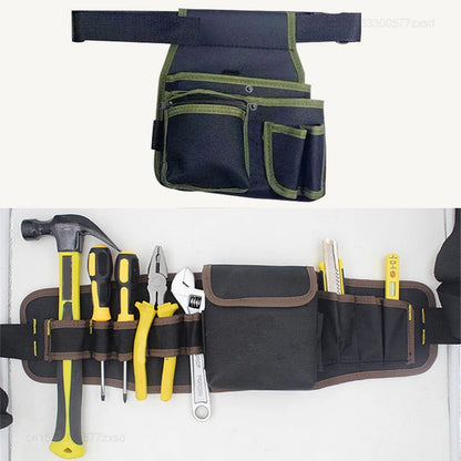 Multifunctional Tool Storage Bag: Electrician Toolkit Waist Pouch Organizer