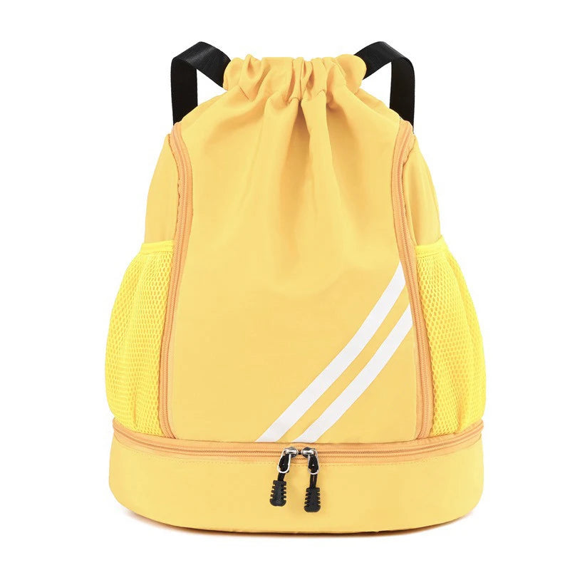 Fitness & Sports Backpack | Gym Bag for Women & Men, Basketball, Soccer, Football Storage with Drawstring Training Knapsack