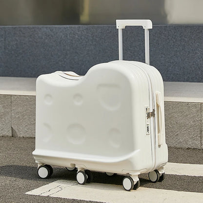 Kids Ride-On Suitcase with 360° Wheels & TSA Lock – Lightweight Cabin Luggage for Boys and Girls