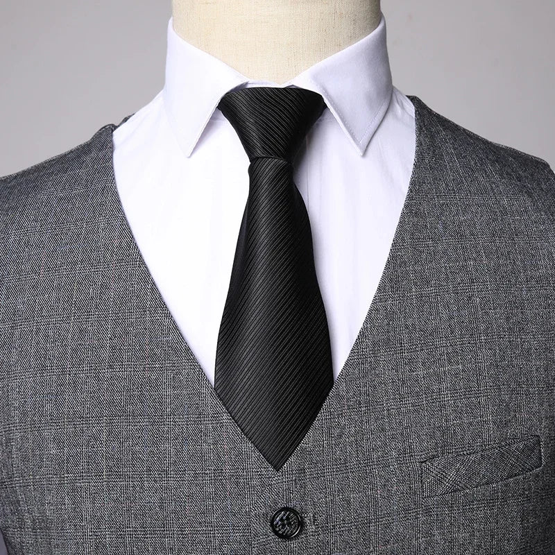 Traje de Hombre Elegante – 3-Piece Slim Fit Suit (Blazer + Vest + Pants) | Men’s Business & Wedding Suit 6XL