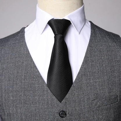 Traje de Hombre Elegante – 3-Piece Slim Fit Suit (Blazer + Vest + Pants) | Men’s Business & Wedding Suit 6XL