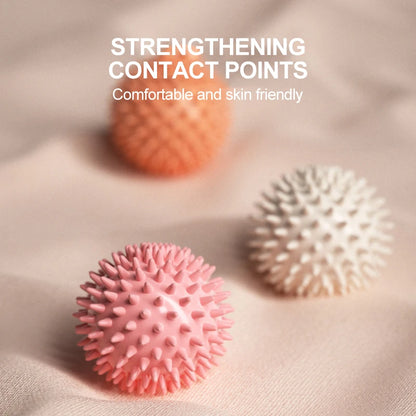 Durable PVC Spiky Massage Balls – 6cm Hedgehog Trigger Point Pain Relief for Hand, Foot & Plantar Fasciitis